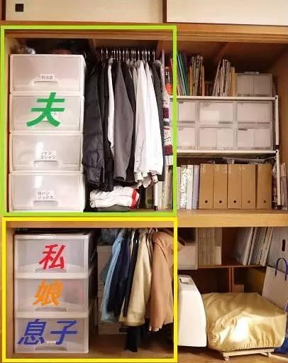 日本太太的衣柜怎么收纳